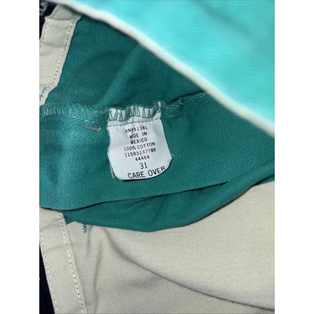 Polo Ralph Lauren Chino Shorts Men's 31 Bright Green Gordon Flat Front Chino VTG